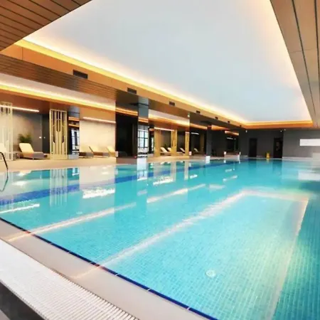 Apartmán Gorgeous Modern 1bd Views W Poolgym! #255 Istanbulská provincie