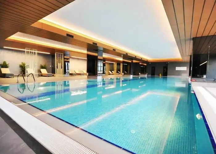 Lägenhet Gorgeous Modern 1bd Views W Poolgym! #255 Istanbul