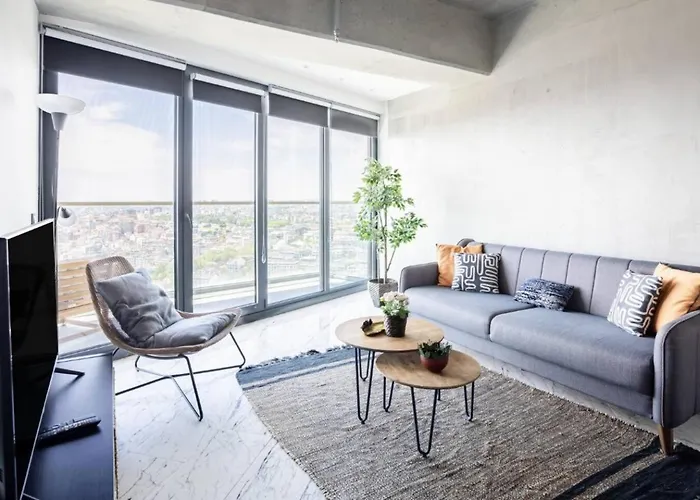 Gorgeous Modern 1bd Views W Poolgym! #255 Lägenhet Istanbul